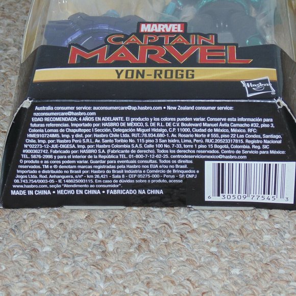 2018 Hasbro Marvel Legends 6" Yon-Rogg Figure MIB Brand New BAF Kree Sentry - Picture 6 of 6